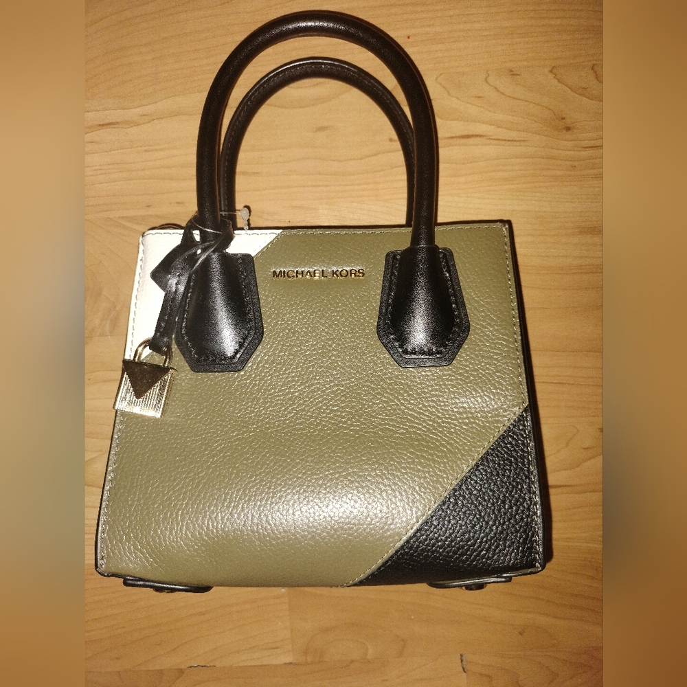Michael Kors extra small tricolor bag